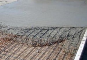 Укладка бетонной смеси